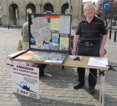 The Abingdon Air and Country Show Stall on the Market Place