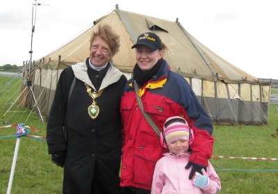 Councillor Patricia Hobby meets ex pupil