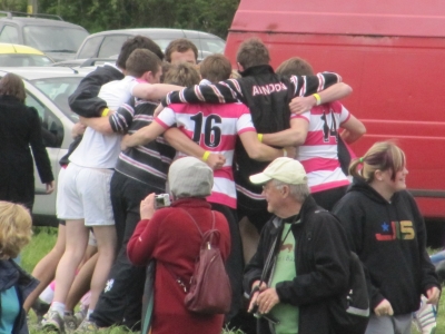 Abingdon School Team Hug