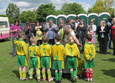 Teams at South Town Park