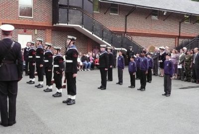 Sea Cadets on Parade Shine