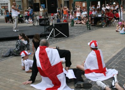 Dressed in England Flag