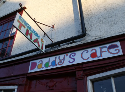 Daddy's Cafe Sign