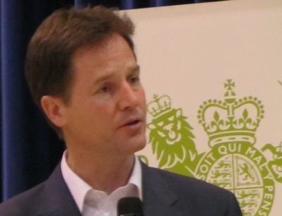 Nick Clegg in Abingdon