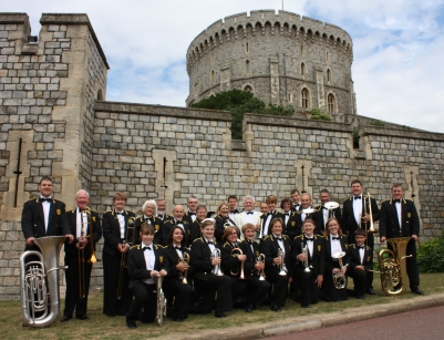 Abingdon Town Band at Windsor Castle