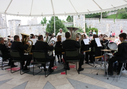 Abingdon Town Band at Windsor Castle