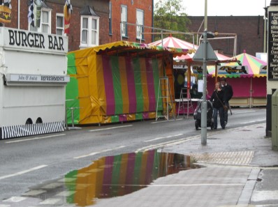 Michaelmas Fair set up