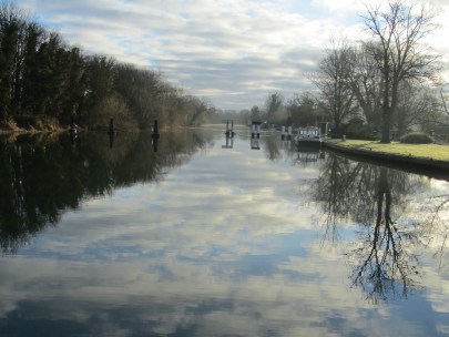 At Abingdon Weir