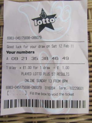 Unclaimed Lottery