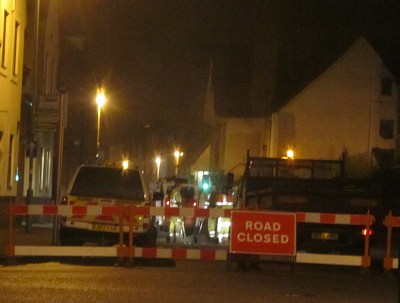Stert Street being resurfaced