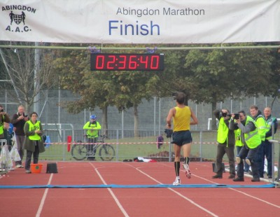 Abingdon Marathon - Leading Men