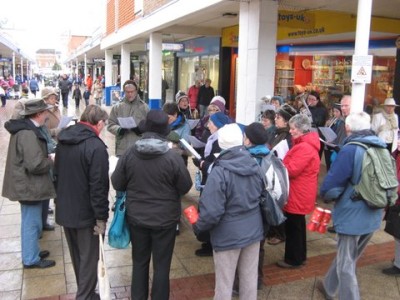 Christian Aid Carol Singers