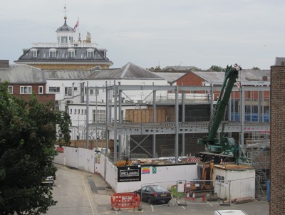 Abbey Shopping Centre going up fast