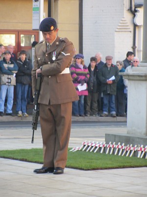 The town pays tribute