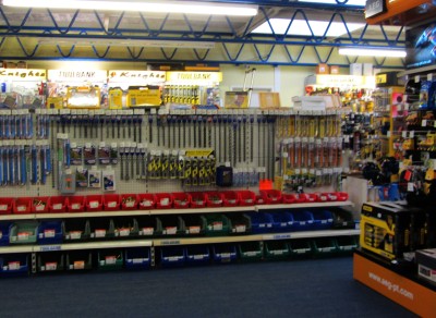 Gravity Defying Hardware Shop
