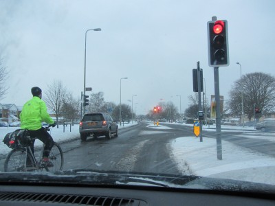 Abingdon after snow