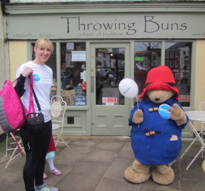 Paddington Bear at Throwing Buns