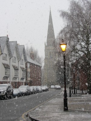 St Patricks Day Snow