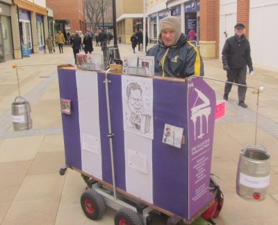 Piano on Wheels