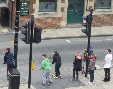 Talking Pedestrian Crossing