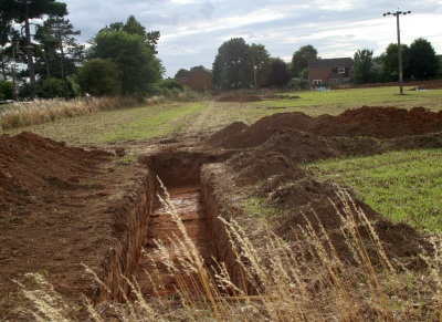 Excavations Underway in North Abingdon Field