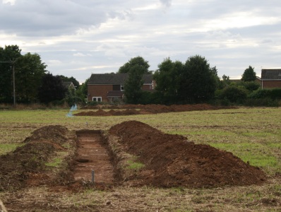 Excavations Underway in North Abingdon Field