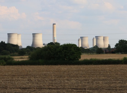 six cooling towers