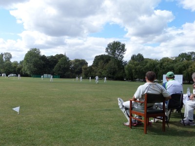 At The Cricket Ground