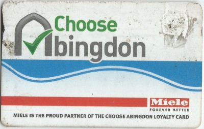 Abingdon Loyalty Card 