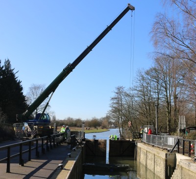 Abingdon Lock Gates returned