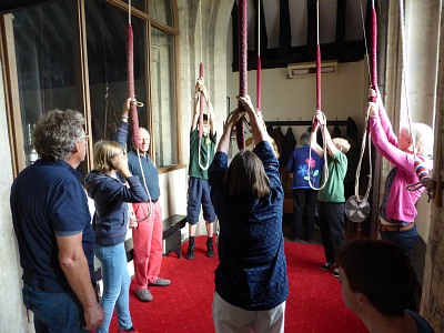 The bells of St Nicolas Church