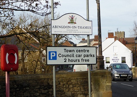 New Town Entry Signs