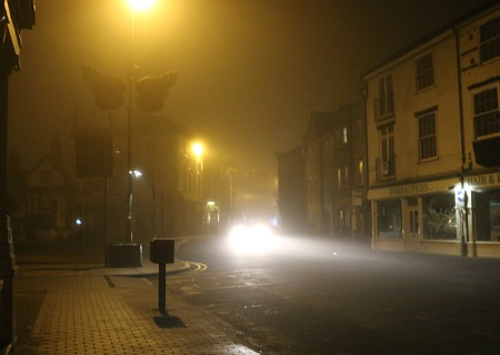 4am on a misty morning