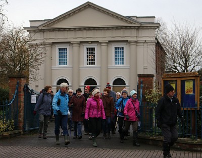 Christian Aid New Year walk