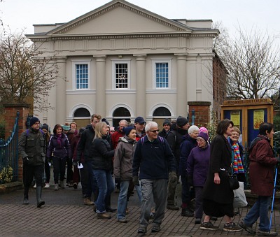 Christian Aid New Year walk