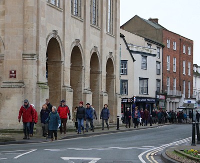 Christian Aid New Year walk