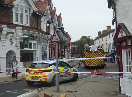 charity shop set alight