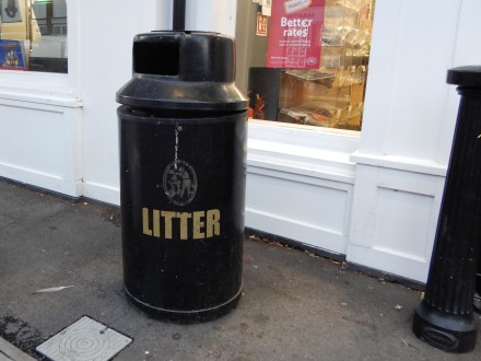 Eye Spy Litter Bins