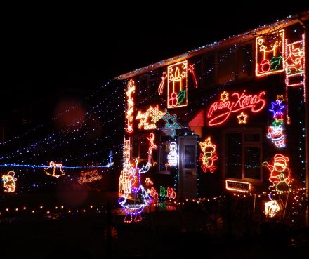 Christmas Lights in Abingdon
