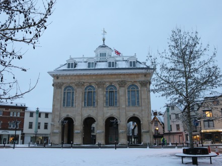 Abingdon Transformed by Snow