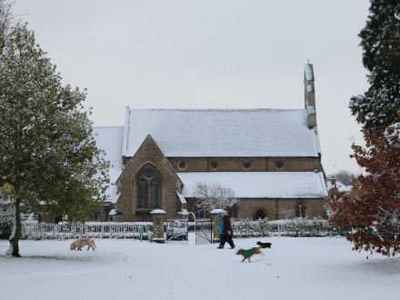 Abingdon Transformed by Snow