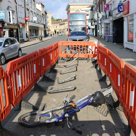 Abingdon Broken Bike Rack