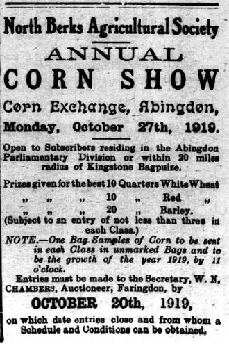Abingdon 100 years ago