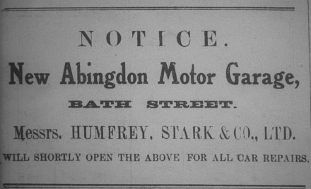 Abingdon 100 years ago
