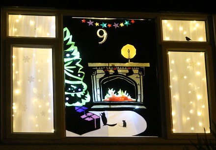 Advent Windows in South Avenue