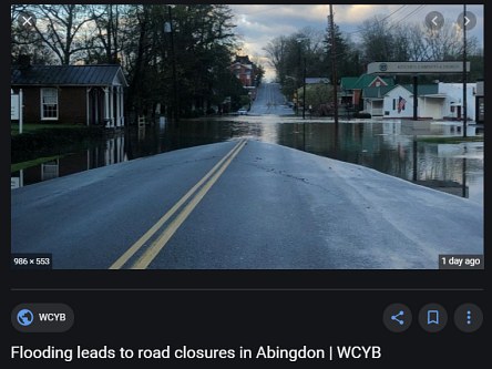 Abingdon VA - Storms, Floods and Coronavirus Pandemic