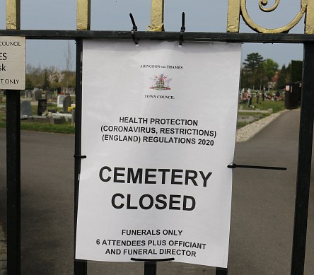 Cemeteries no longer closed