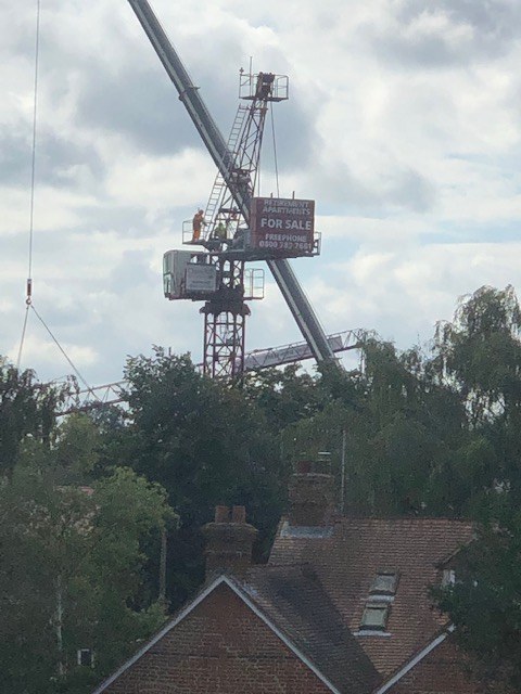 Landmark Crane has gone