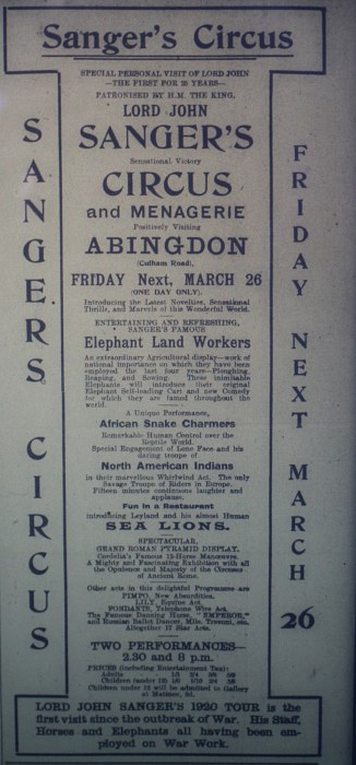 Abingdon 100 years ago