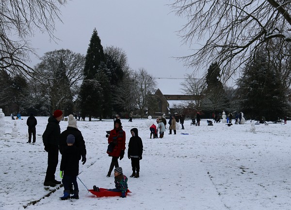 Snow in Abingdon